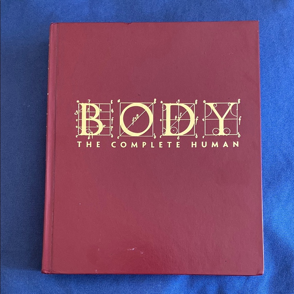 THE BODY - Red Accents Coffee Table Book